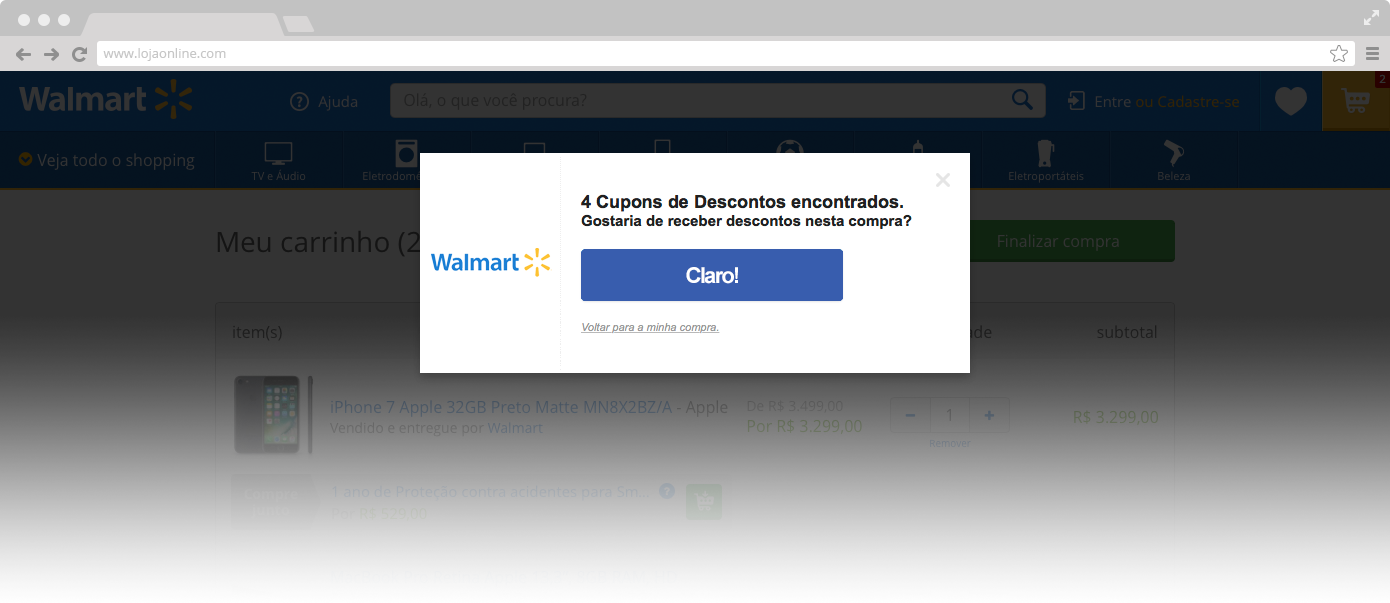 desconto tenis certo